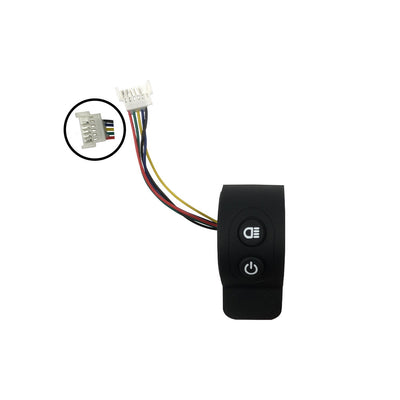 Accélérateur Bouton ON/OFF + Lumières