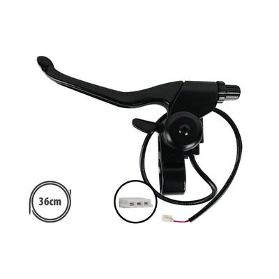 Poignée de frein avec sonnette 3 fils