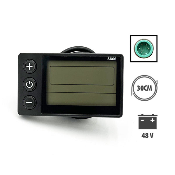 Display S866 Urbanglide E-cross Connecteur Etanche