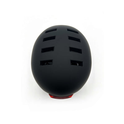 Casque trottinette noir avec LED