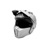 Casque street FRV gris métallique mat (taille S à XL)