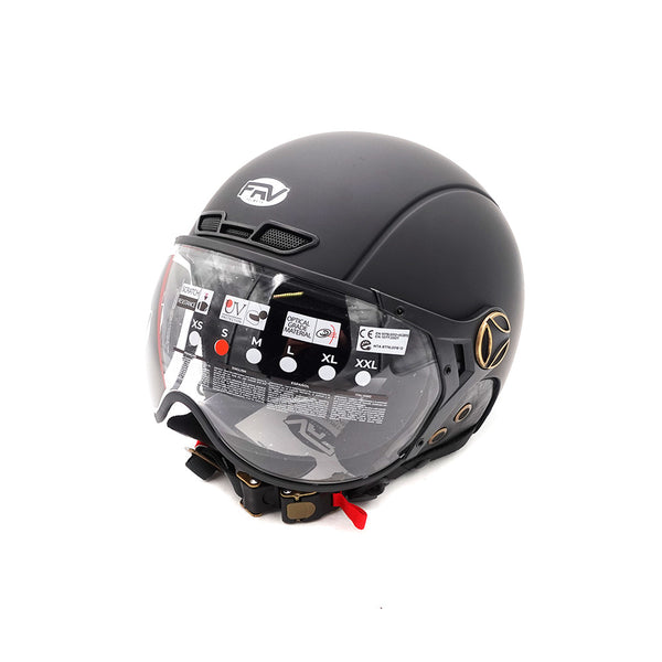 Casque JET FRV Noir Mat (taille S à XL)