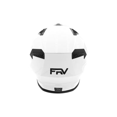 Casque street FRV blanc (taille S à XL)