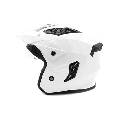Casque street FRV blanc (taille S à XL)