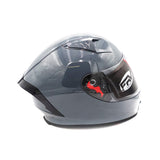 Casque intégral FRV gris (taille S à XL)