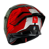 CASQUE INTEGRAL MT THUNDER 4 SV PENTAL B5 GRIS/ROUGE MAT (DOUBLE ECRANS / PINLOCK READY)