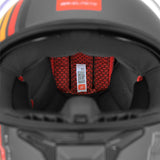 CASQUE INTEGRAL MT THUNDER 4 SV MIL C2 GRIS MAT  (DOUBLE ECRANS / PINLOCK READY)