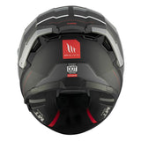 CASQUE INTEGRAL MT THUNDER 4 SV R25 B2 NOIR/GRIS MAT  (DOUBLE ECRANS