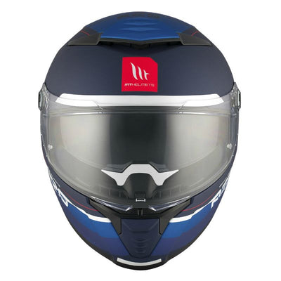 CASQUE INTEGRAL MT THUNDER 4 SV R25 C7 BLEU MAT  (DOUBLE ECRANS / PINLOCK READY)
