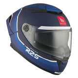 CASQUE INTEGRAL MT THUNDER 4 SV R25 C7 BLEU MAT  (DOUBLE ECRANS / PINLOCK READY)