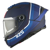 CASQUE INTEGRAL MT THUNDER 4 SV R25 C7 BLEU MAT  (DOUBLE ECRANS / PINLOCK READY)