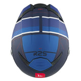 CASQUE INTEGRAL MT THUNDER 4 SV R25 C7 BLEU MAT  (DOUBLE ECRANS / PINLOCK READY)