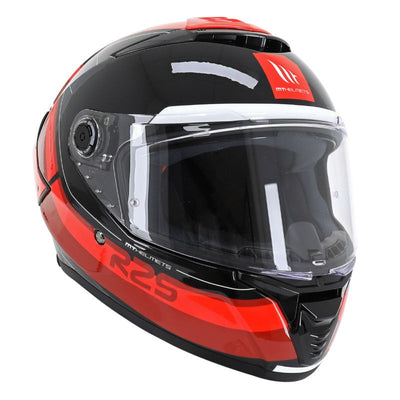 CASQUE INTEGRAL MT THUNDER 4 SV R25 B35 NOIR/ROUGE BRILLANT  (DOUBLE ECRANS / PINLOCK READY)
