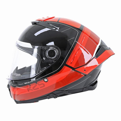CASQUE INTEGRAL MT THUNDER 4 SV R25 B35 NOIR/ROUGE BRILLANT  (DOUBLE ECRANS / PINLOCK READY)