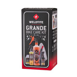 KIT/PACK NETTOYANT VELO WELDTITE BIKE CARE GRANDE POUR CADRE CARBONE ET PEINT