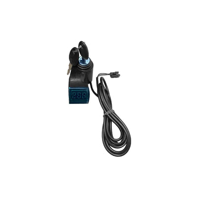 Contacteur à clé affichage voltage